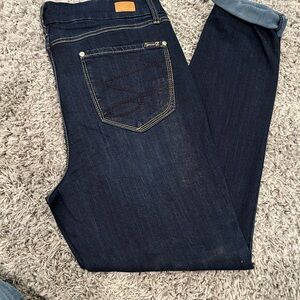 Seven7 Women's Dark Indigo Skinny Jeans